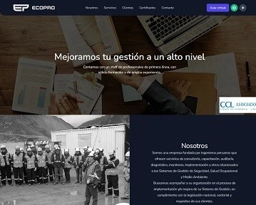 Diseño y desarrollo a medida para ecopro